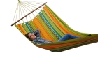 Caribe Grande Verde - double bar hammock cotton green by MacaMex MA-02109 color grün