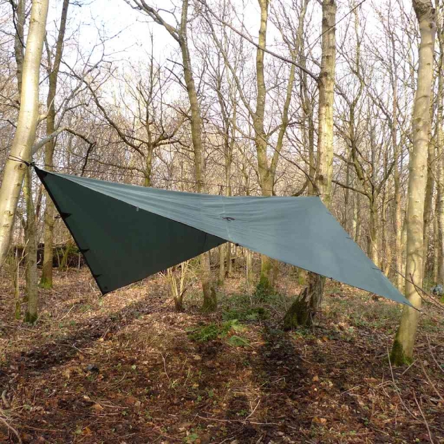 DD Tarp Solo - Hängematten Zelt Dach by DD Hammocks DD-21305 color grün