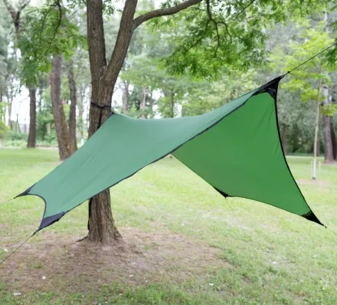 DD Tarp Solo - H&auml;ngematten Zelt Dach by Hideaway Outfitters HO-10000 color gr&uuml;n